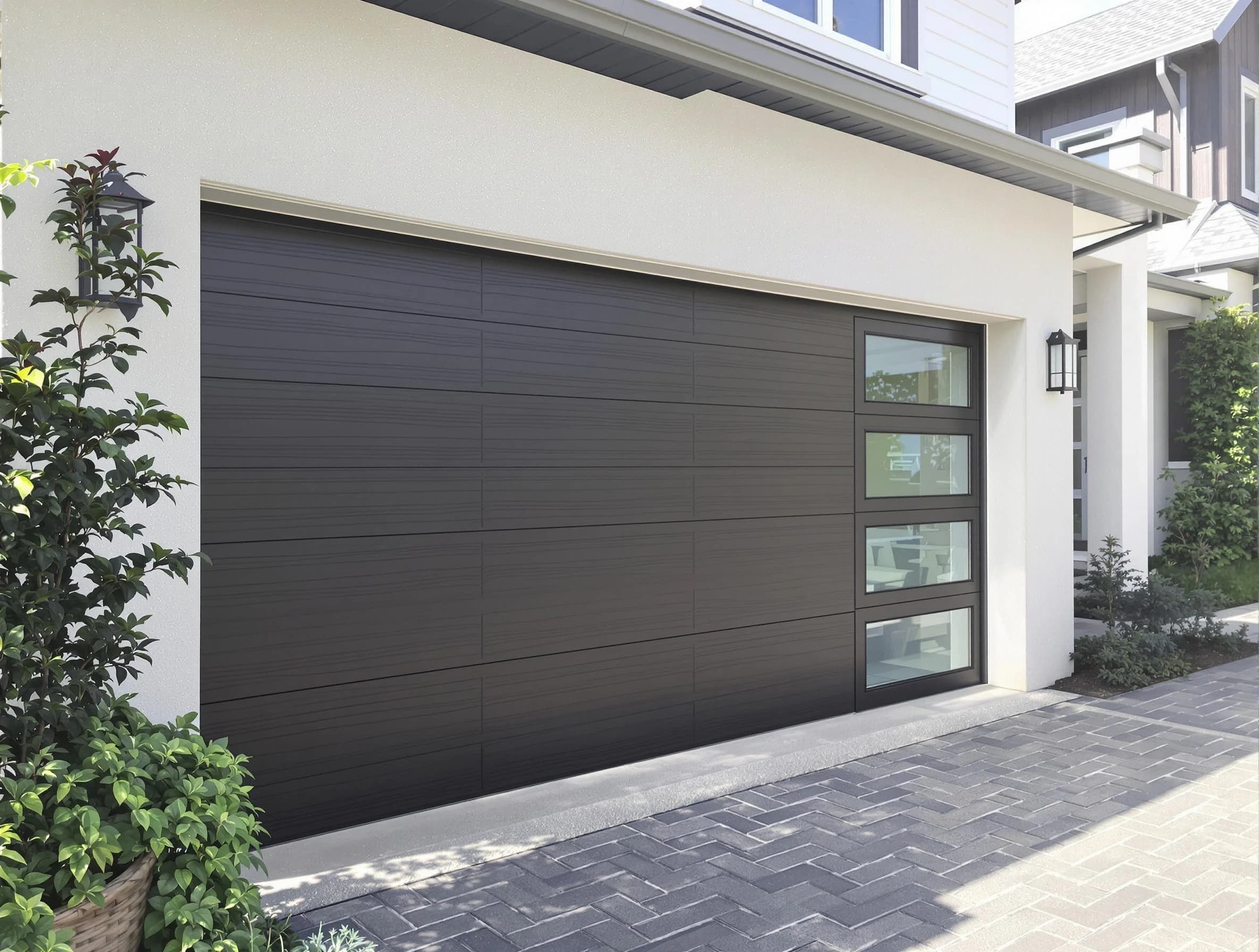 Custom garage door installation by Holly Springs Garage Door Repair in Holly Springs
