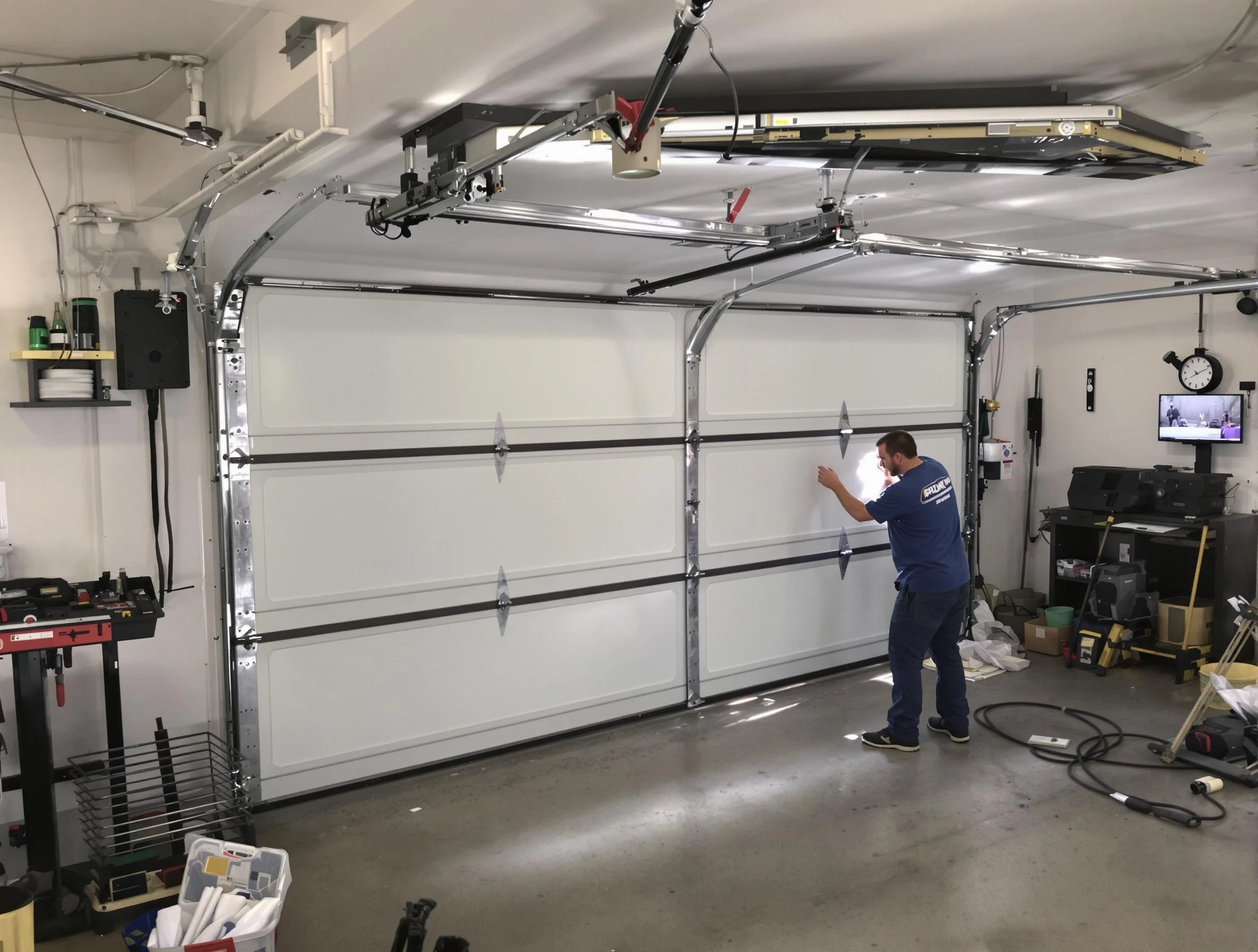 Professional garage door repair service by Holly Springs Garage Door Repair in Holly Springs