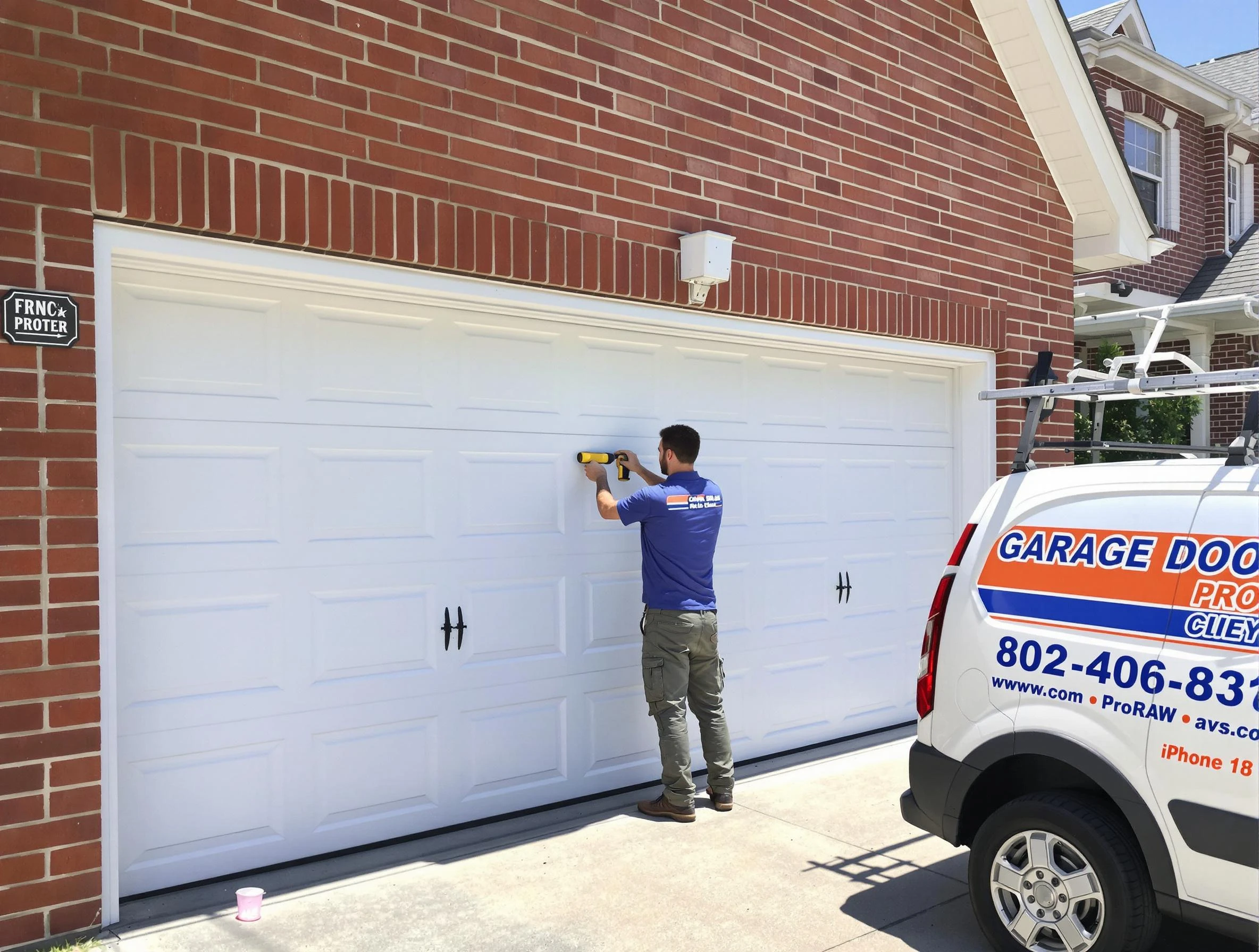 Local garage door repair service by Holly Springs Garage Door Repair in Holly Springs